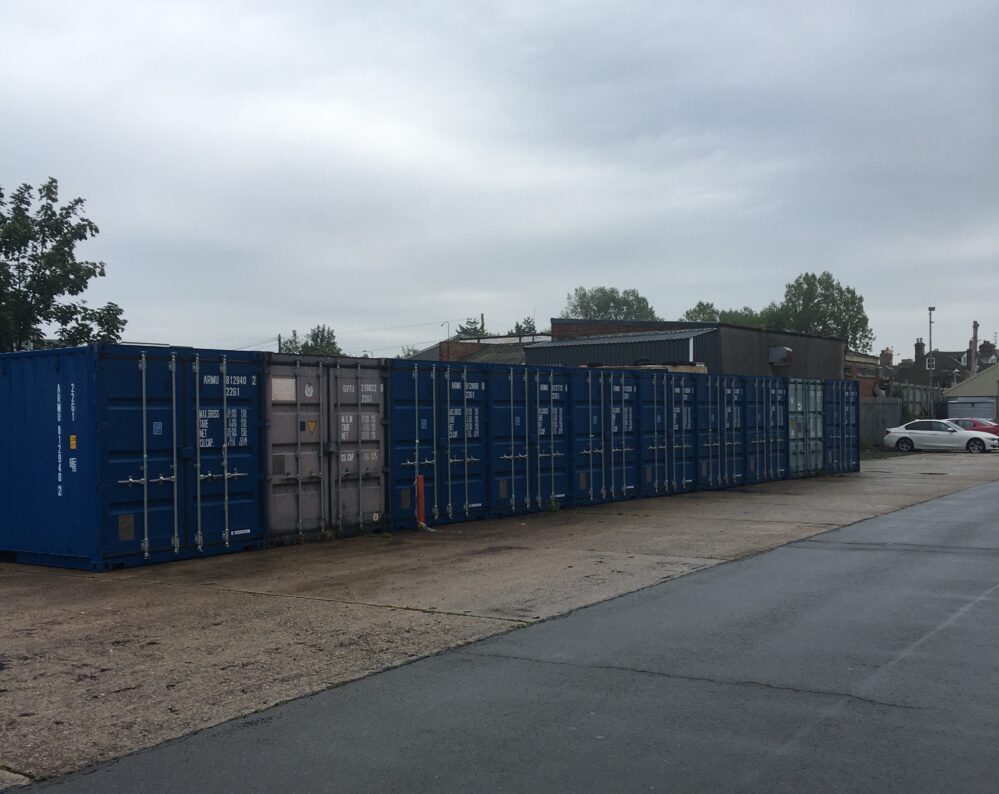 Container at Kirkley Business Park, Horn Hill, Lowestoft